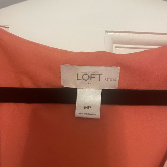 Sold/ Loft sleeveless tie dress - Picture 4 of 4